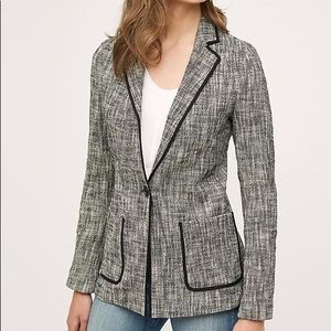 Anthropologie Cartonnier Tweed Blazer